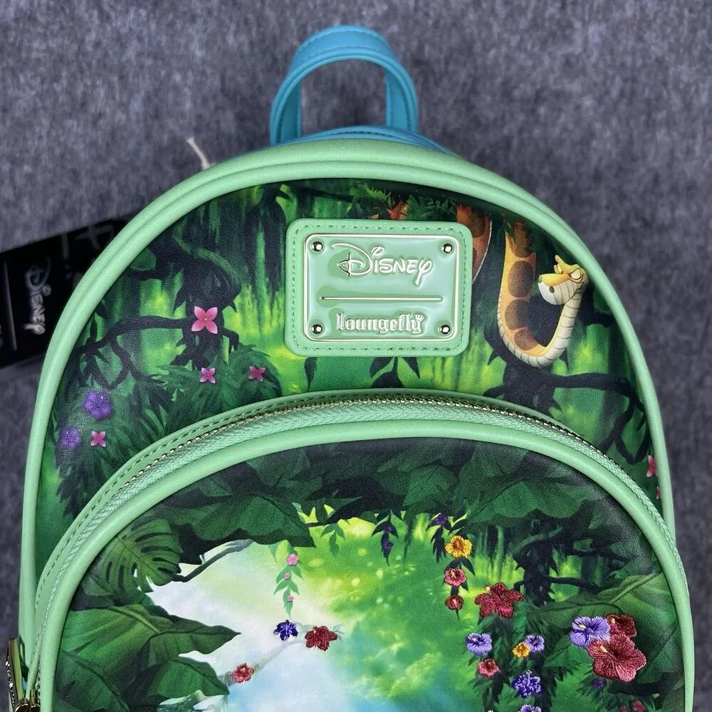 Loungefly Disney The Jungle Book Mowgli & Baloo Mini Backpack New With Tags